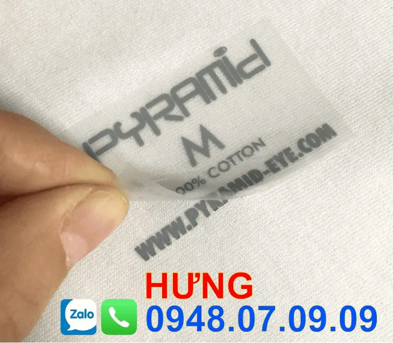 Nhãn hiệu ép nhiệt Nhãn hiệu ép nhiệt