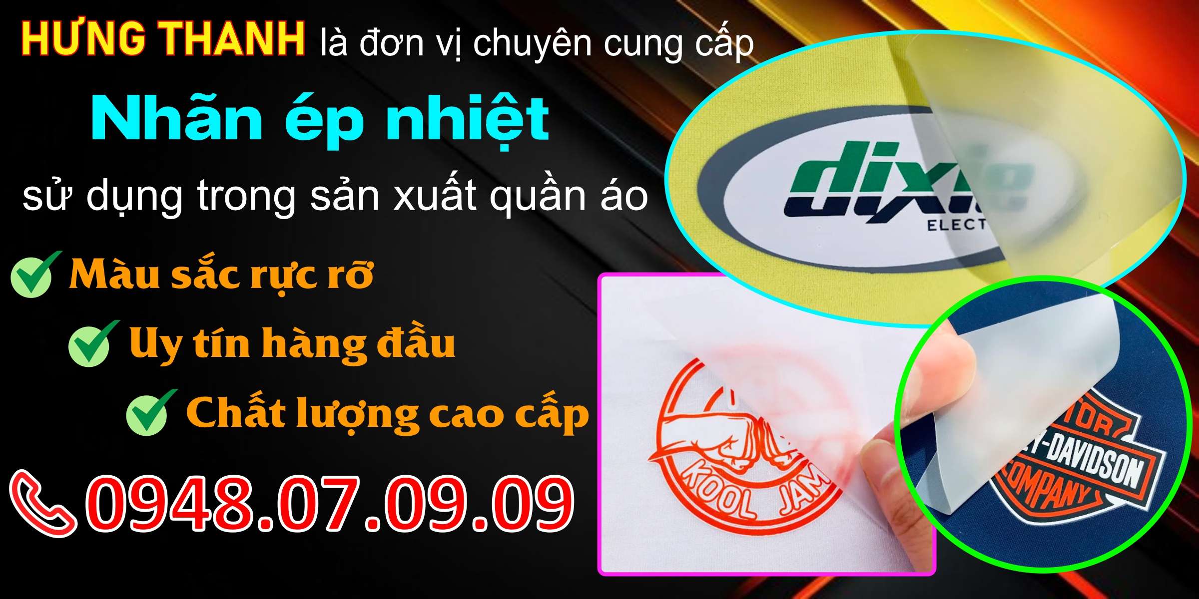 🔥⭐️【NHÃN ÉP NHIỆT 01】⭐️💖 NHÃN ÉP NHIỆT QUẦN ÁO ⭐️⭐️⭐️